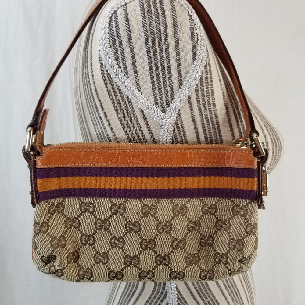 Authentic Gucci Monogram Mini Purse